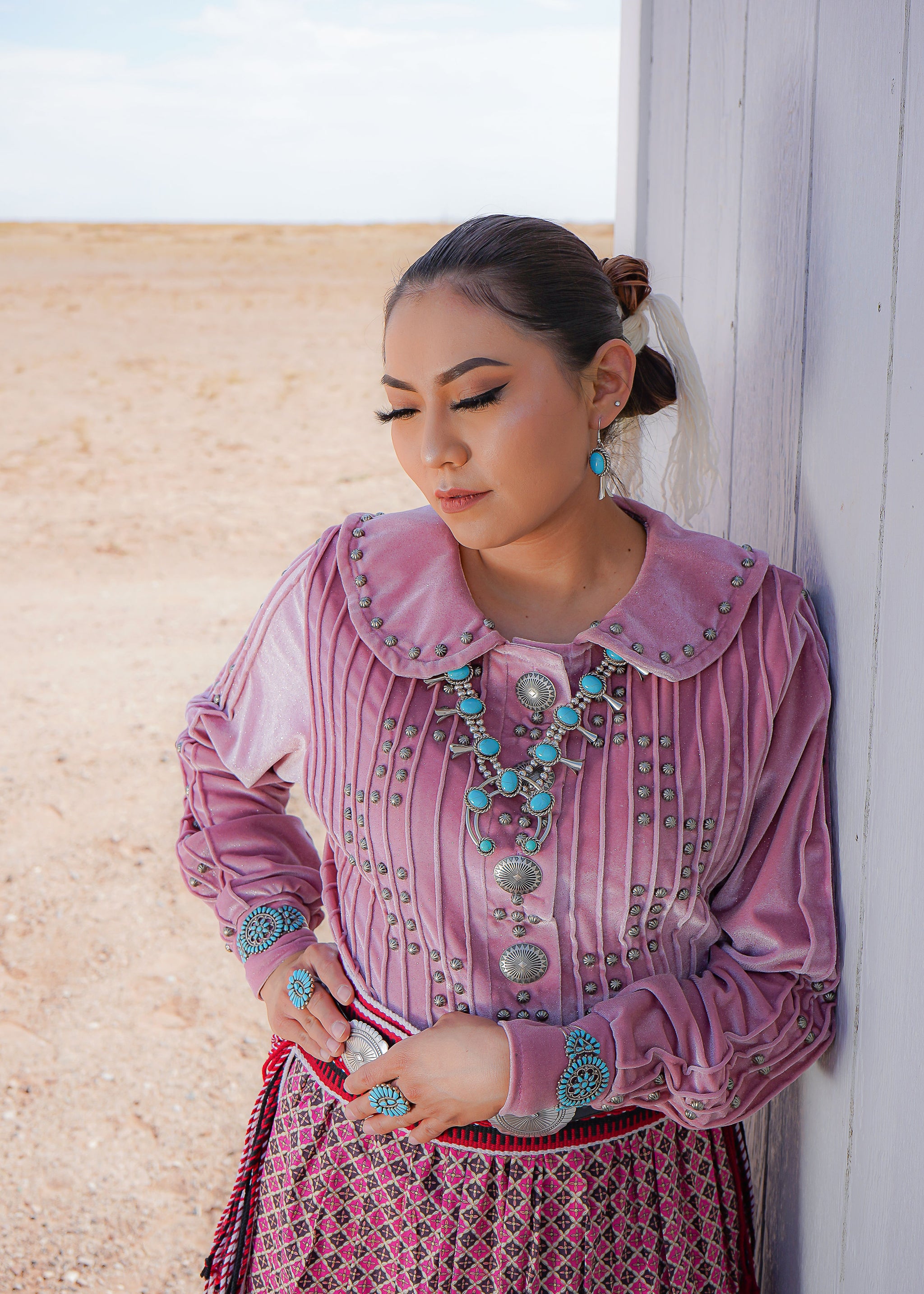 modern navajo dress To'ahan Fashions  To'ahani Fashions